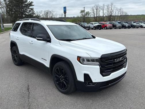 Summit White 2021 GMC Acadia SLT