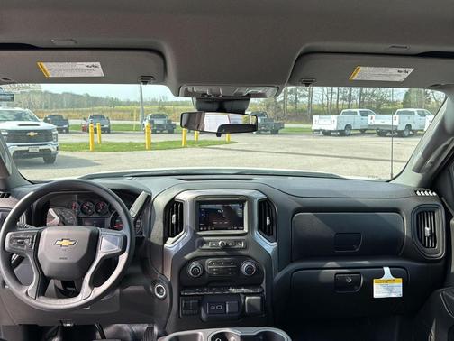 Summit White 2026 Chevrolet Silverado 1500 WT
