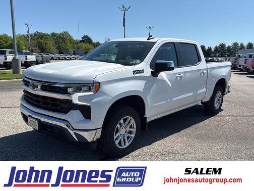 Summit White 2026 Chevrolet Silverado 1500 LT