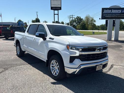 Summit White 2026 Chevrolet Silverado 1500 LT