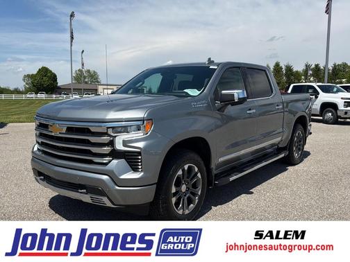 Sterling Gray Metallic 2025 Chevrolet Silverado 1500 High Country