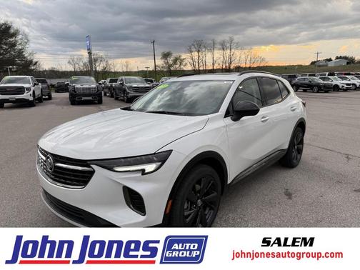 White Frost Tri-Coat 2023 Buick Envision Essence