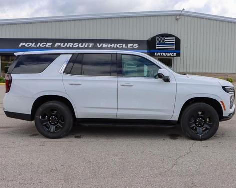 Summit White 2026 Chevrolet Tahoe Police