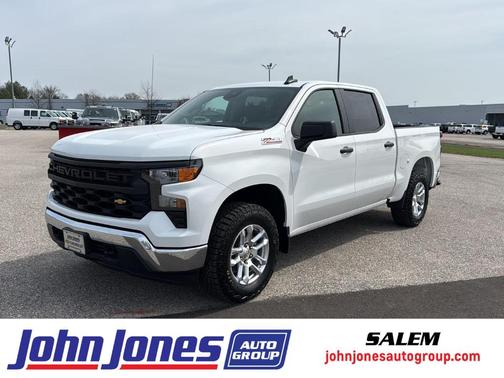 Summit White 2026 Chevrolet Silverado 1500 WT