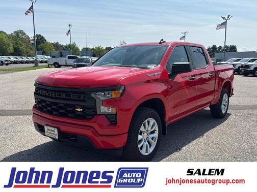Red 2026 Chevrolet Silverado 1500 Custom