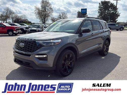 Carbonized Gray 2023 Ford Explorer ST-Line
