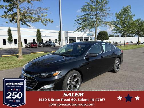 Mosaic Black Metallic 2024 Chevrolet Malibu LT