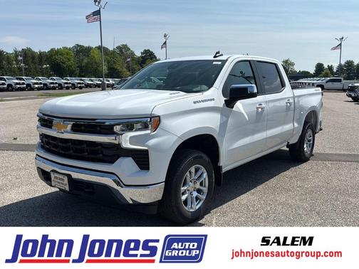 Summit White 2026 Chevrolet Silverado 1500 LT