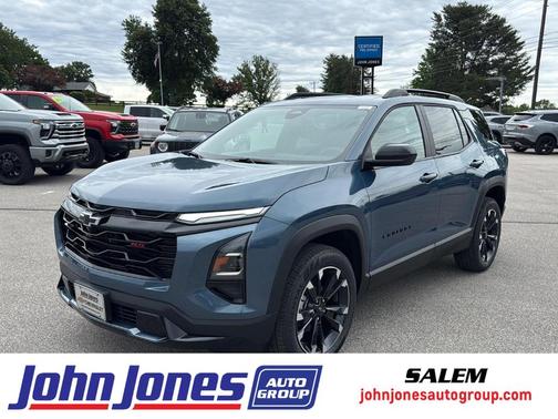 Lakeshore Blue Metallic 2026 Chevrolet Equinox RS