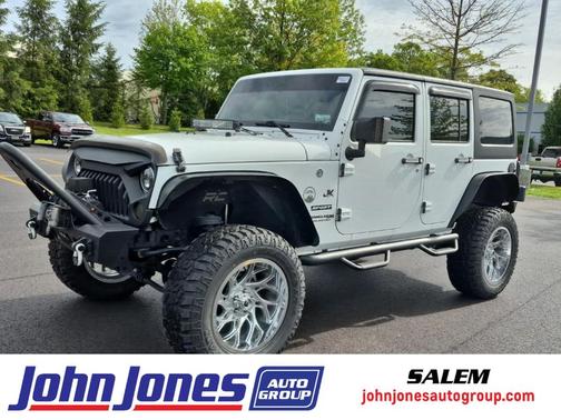 Bright White Clearcoat 2018 Jeep Wrangler JK Unlimited Sport