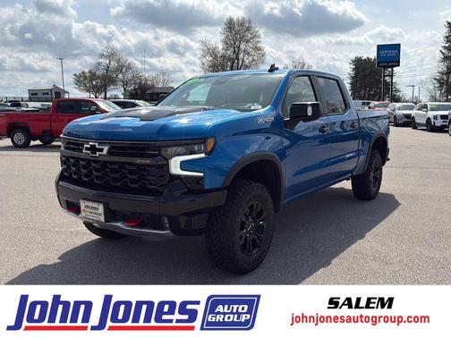 Glacier Blue Metallic 2024 Chevrolet Silverado 1500 ZR2