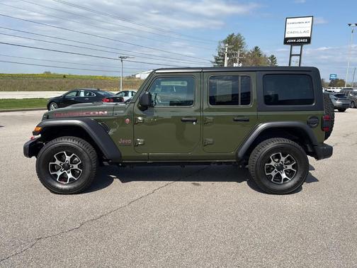 Sarge Green Clearcoat 2021 Jeep Wrangler Unlimited Rubicon