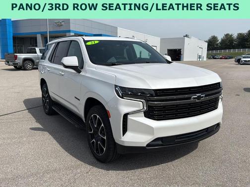 Iridescent Pearl Tricoat 2021 Chevrolet Tahoe RST