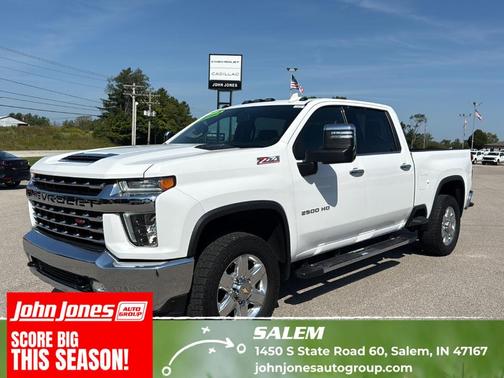 Summit White 2022 Chevrolet Silverado 2500 LTZ
