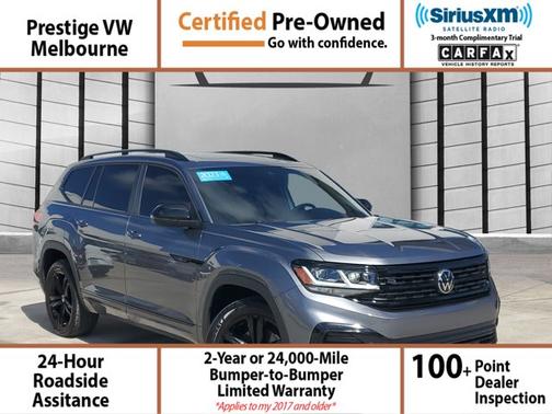 2023 Volkswagen Atlas 3.6L V6 SEL R-Line Black