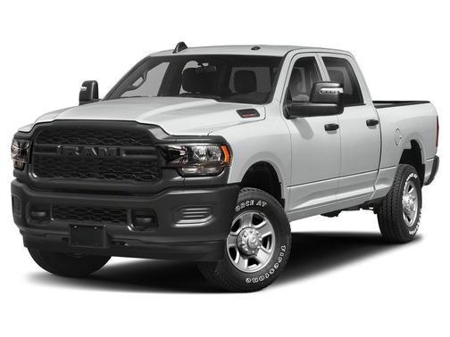Bright White Clearcoat 2024 RAM 2500 Tradesman Crew Cab 4x4 6'4' Box