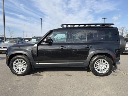 Santorini Black Metallic 2020 Land Rover Defender 110 S