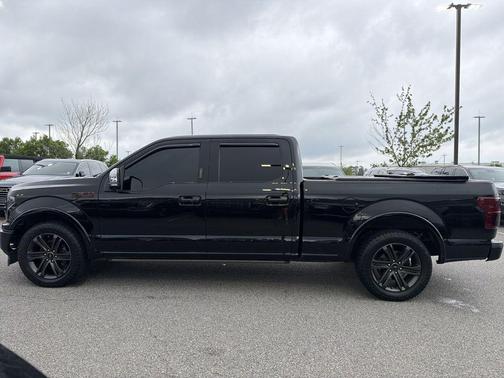 Shadow Black 2018 Ford F-150 Platinum