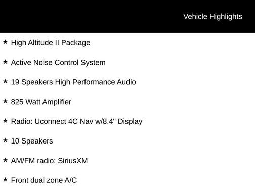 2019 Jeep Grand Cherokee High Altitude