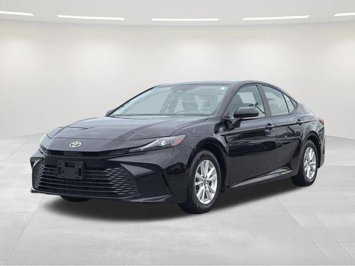 Midnight Black Metallic 2025 Toyota Camry LE