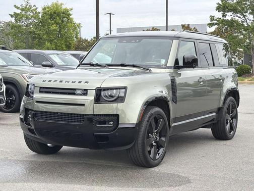 Pangea Green Metallic 2025 Land Rover Defender 110 P400 X-Dynamic SE