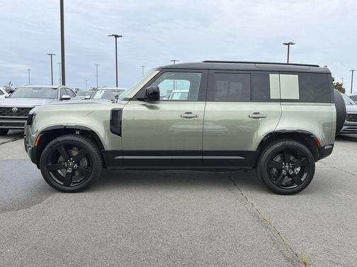 Pangea Green Metallic 2025 Land Rover Defender 110 P400 X-Dynamic SE