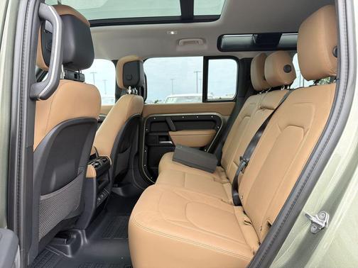 Pangea Green Metallic 2025 Land Rover Defender 110 P400 X-Dynamic SE