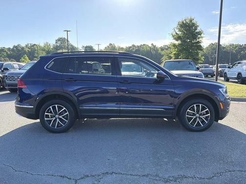 Atlantic Blue Metallic 2021 Volkswagen Tiguan 2.0T SE