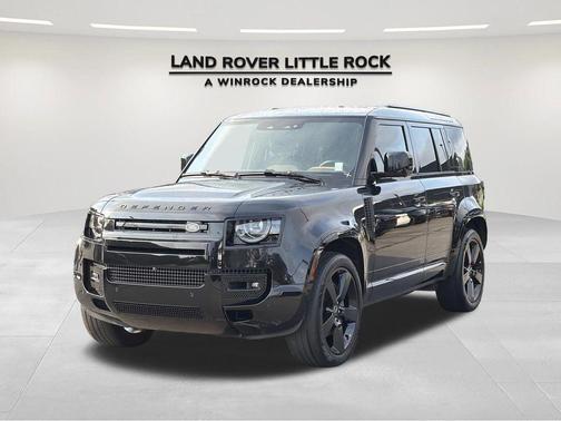 Santorini Black Metallic 2024 Land Rover Defender 110 P400 X-Dynamic SE