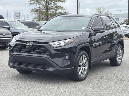 Midnight Black Metallic 2023 Toyota RAV4 XLE Premium