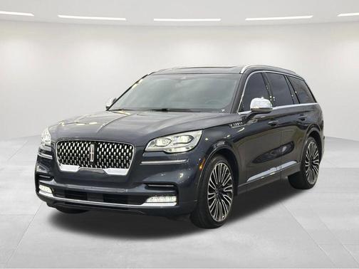 Flight Blue Clearcoat 2020 Lincoln Aviator Black Label AWD