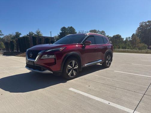 Scarlet Ember Tintcoat 2023 Nissan Rogue Platinum