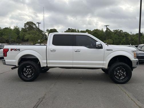 White Platinum 2018 Ford F-150 Lariat