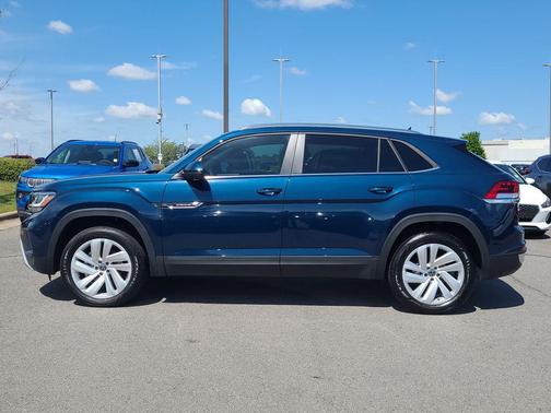 Tourmaline Blue Metallic 2023 Volkswagen Atlas Cross Sport 3.6L V6 SE w/Technology