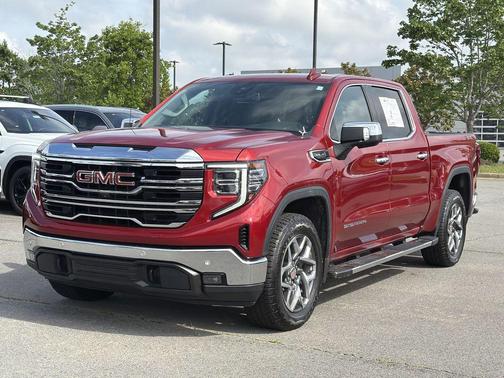 Volcanic Red Tintcoat 2024 GMC Sierra 1500 SLT
