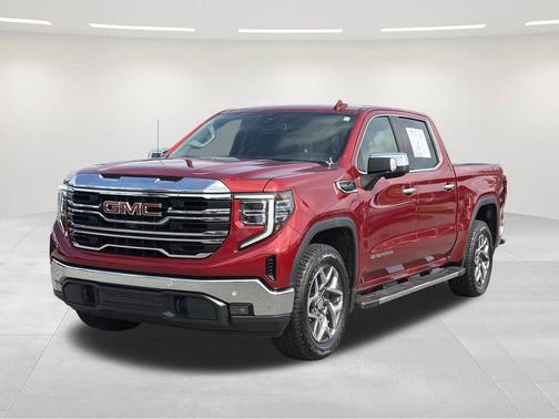 Volcanic Red Tintcoat 2024 GMC Sierra 1500 SLT