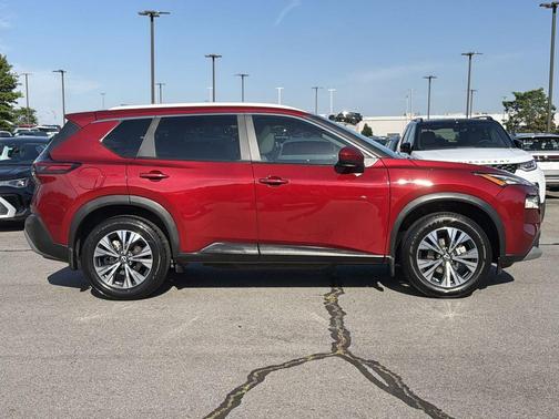 Scarlet Ember Tintcoat 2023 Nissan Rogue SV