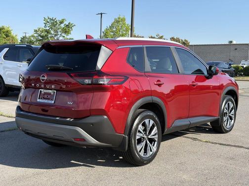 Scarlet Ember Tintcoat 2023 Nissan Rogue SV