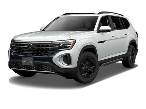 Pure White 2024 Volkswagen Atlas 2.0T SE w/Technology 4MOTION