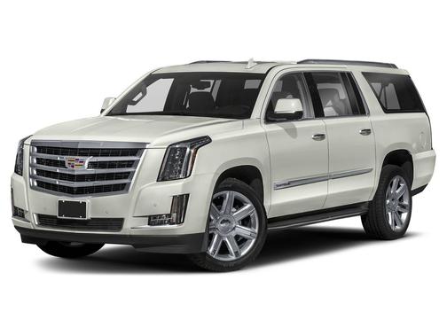 Crystal White Tricoat 2019 Cadillac Escalade ESV Platinum