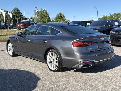 Daytona Gray Pearl Effect 2024 Audi A5 Sportback 45 S Line Premium Plus