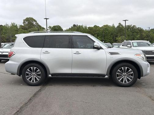 Brilliant Silver Metallic 2020 Nissan Armada SL 2WD