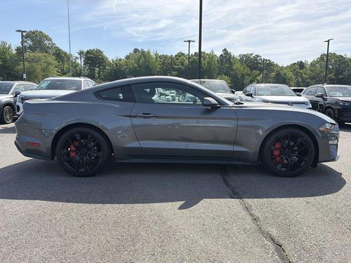 Carbonized Gray Metallic 2021 Ford Mustang EcoBoost