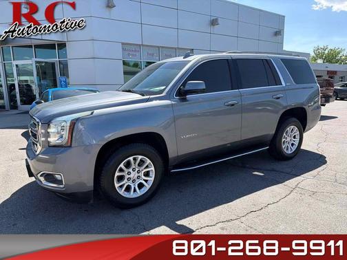 Satin Steel Metallic 2019 GMC Yukon SLT