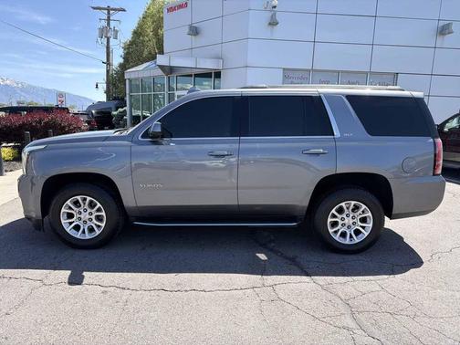 Satin Steel Metallic 2019 GMC Yukon SLT