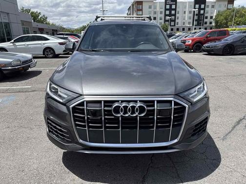 Samurai Gray Metallic 2021 Audi Q7 45 Premium Plus