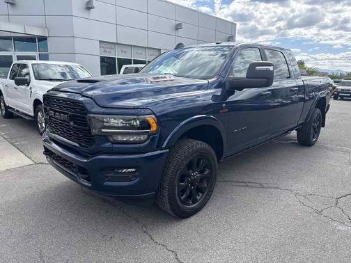 Patriot Blue Pearlcoat 2023 RAM 2500 Limited Mega Cab 4x4 6'4' Box