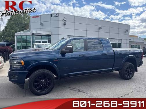 Patriot Blue Pearlcoat 2023 RAM 2500 Limited Mega Cab 4x4 6'4' Box