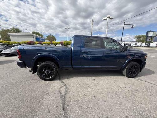 Patriot Blue Pearlcoat 2023 RAM 2500 Limited Mega Cab 4x4 6'4' Box