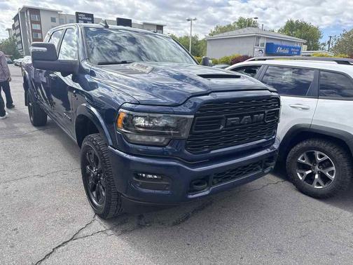 Patriot Blue Pearlcoat 2023 RAM 2500 Limited Mega Cab 4x4 6'4' Box